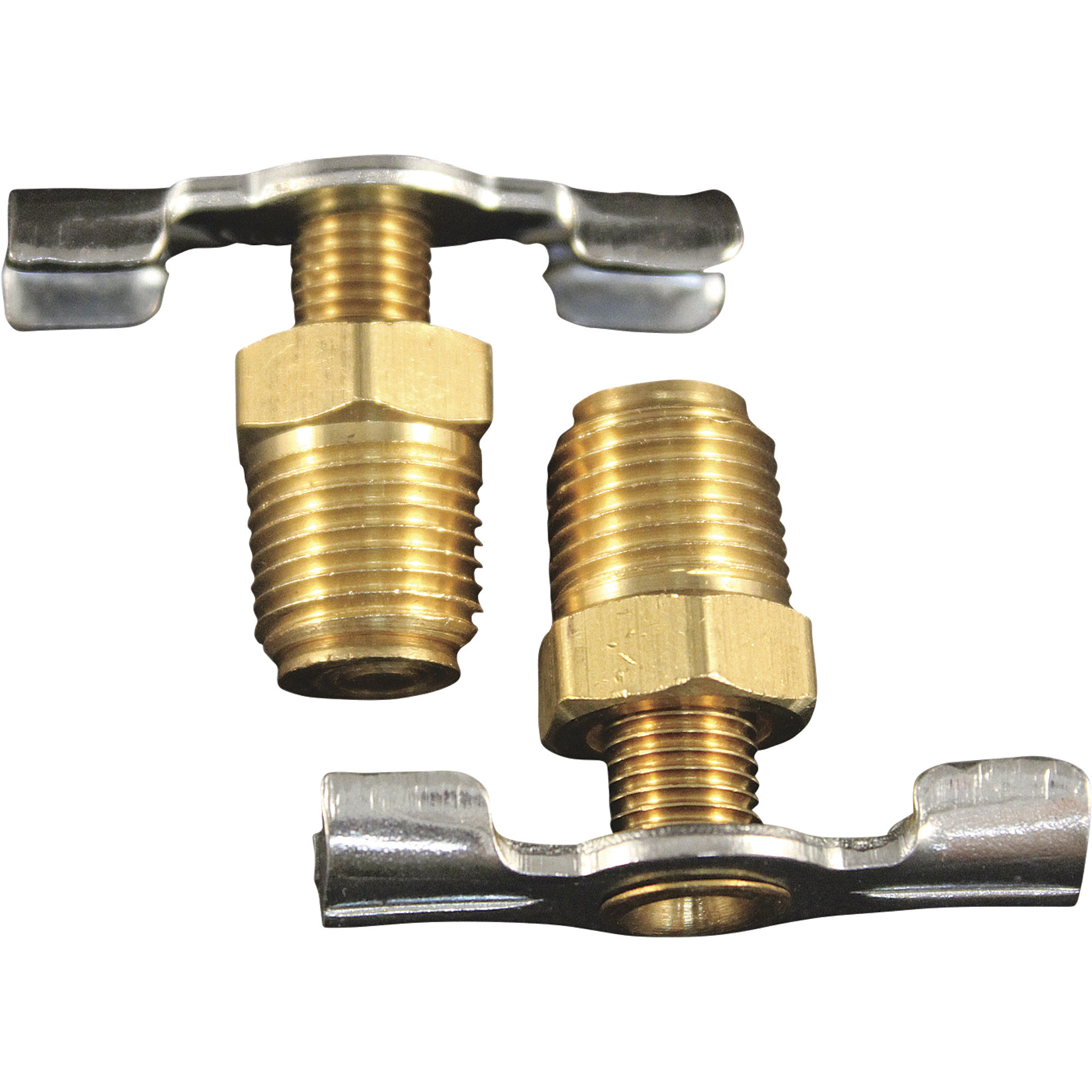 Milton Compressor Tank Drain Cock, 2-Pk., 1/8in. NPT, Model# S-614-2